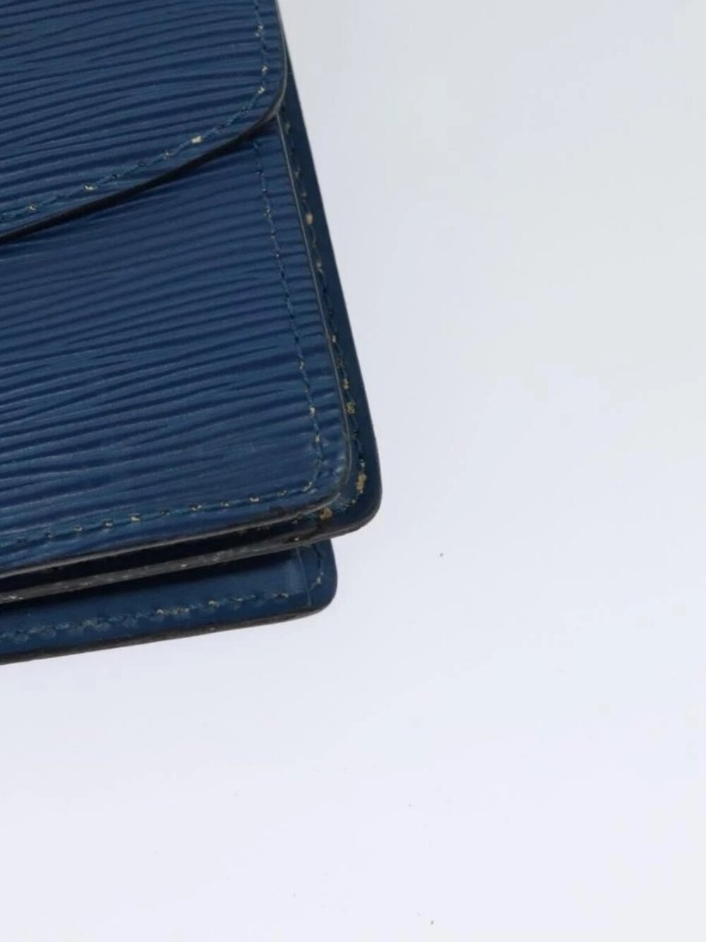 LOUIS VUITTON Epi Grenel Shoulder Bag Blue M52362 LV Auth ep8436 - Picture 5 of 16